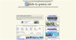 Desktop Screenshot of guide-to-greece.net